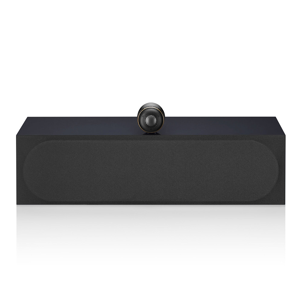 Enceinte centrale Bowers & Wilkins HTM71 S3 Signature face avant finition Midnight Blue Metallic avec grille