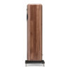 Enceinte colonne Sonus faber Maxima Amator vue de coté vue 2 noyer massif