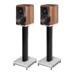 Enceintes bibliothèque Sonus faber Electa Amator III noyer massif