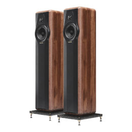 Enceintes colonne Sonus faber Maxima Amator noyer massif
