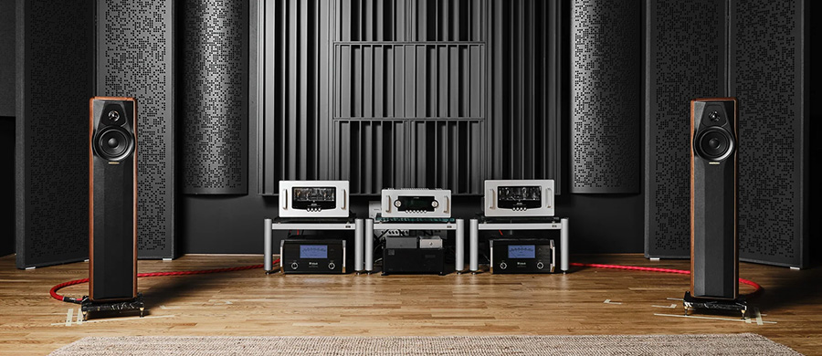 Enceintes colonne Sonus faber Maxima Amator