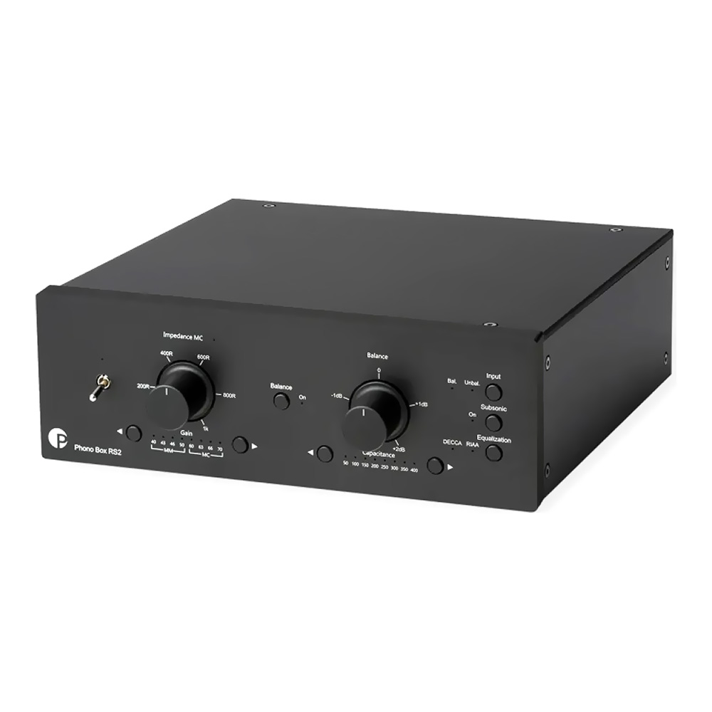 Pro Ject Phono Box RS2 noir face avant
