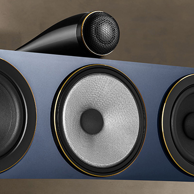 haut parleur médium en cône Continuum de l'enceinte centrale Bowers & Wilkins HTM71 S3 Signature