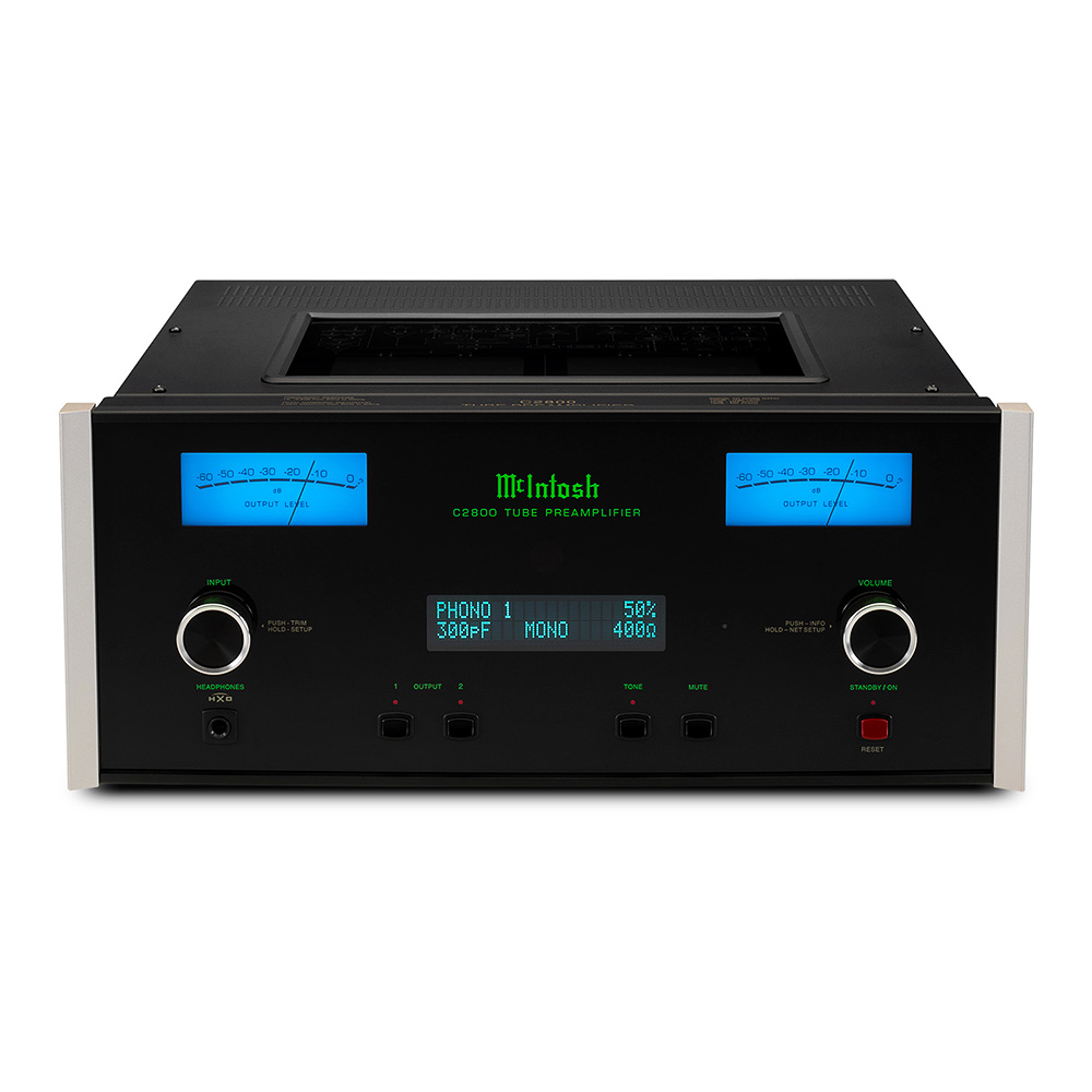 préamplificateur à tubes McIntosh C2800 vue ambiée