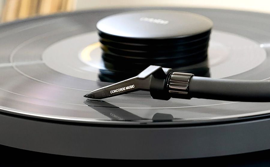 Cellule phono MM Ortofon Concorde Music Black LVB 250 en situation