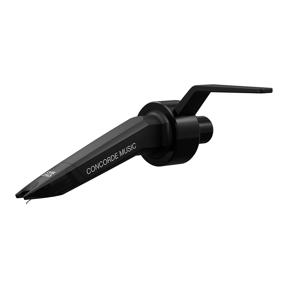 Cellule phono MM Ortofon Concorde Music Black LVB 250 vue oblique droite