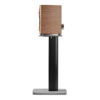 Enceinte bibliothèque Sonus faber Sonetto I G2 noyer sur pied vue de coté