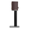 Enceinte bibliothèque Sonus faber Sonetto I G2 wengé sur pied vue de coté