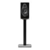Enceinte bibliothèque Sonus faber Sonetto II G2 noir laqué sur pied face avant