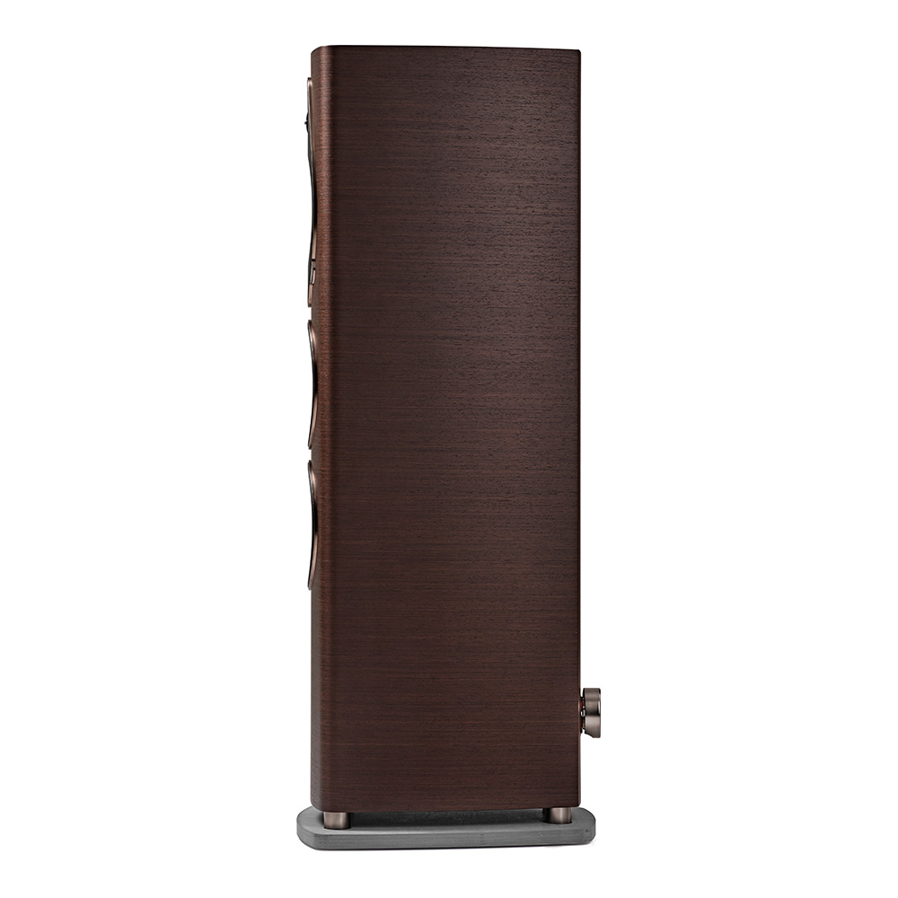 Enceinte colonne Sonus faber Sonetto V G2 wengé vue de coté