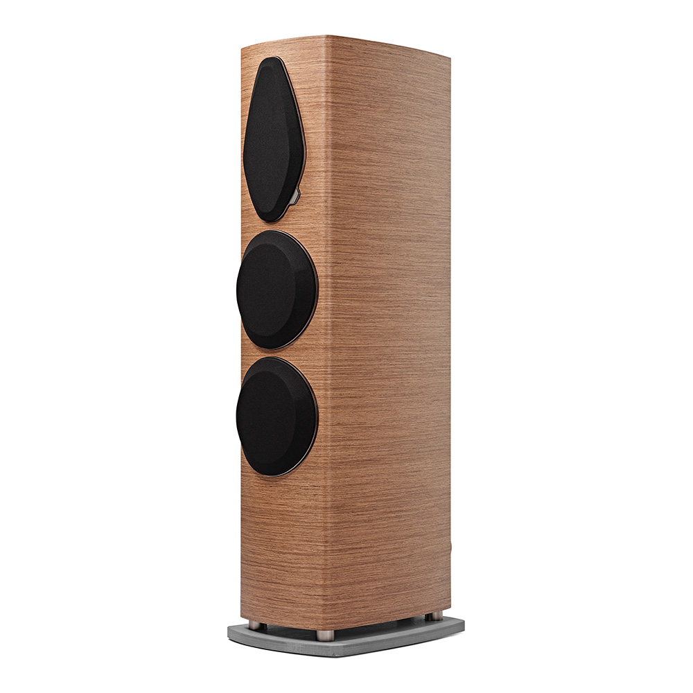 Enceinte colonne Sonus faber Sonetto VIII G2 noyer avec grille