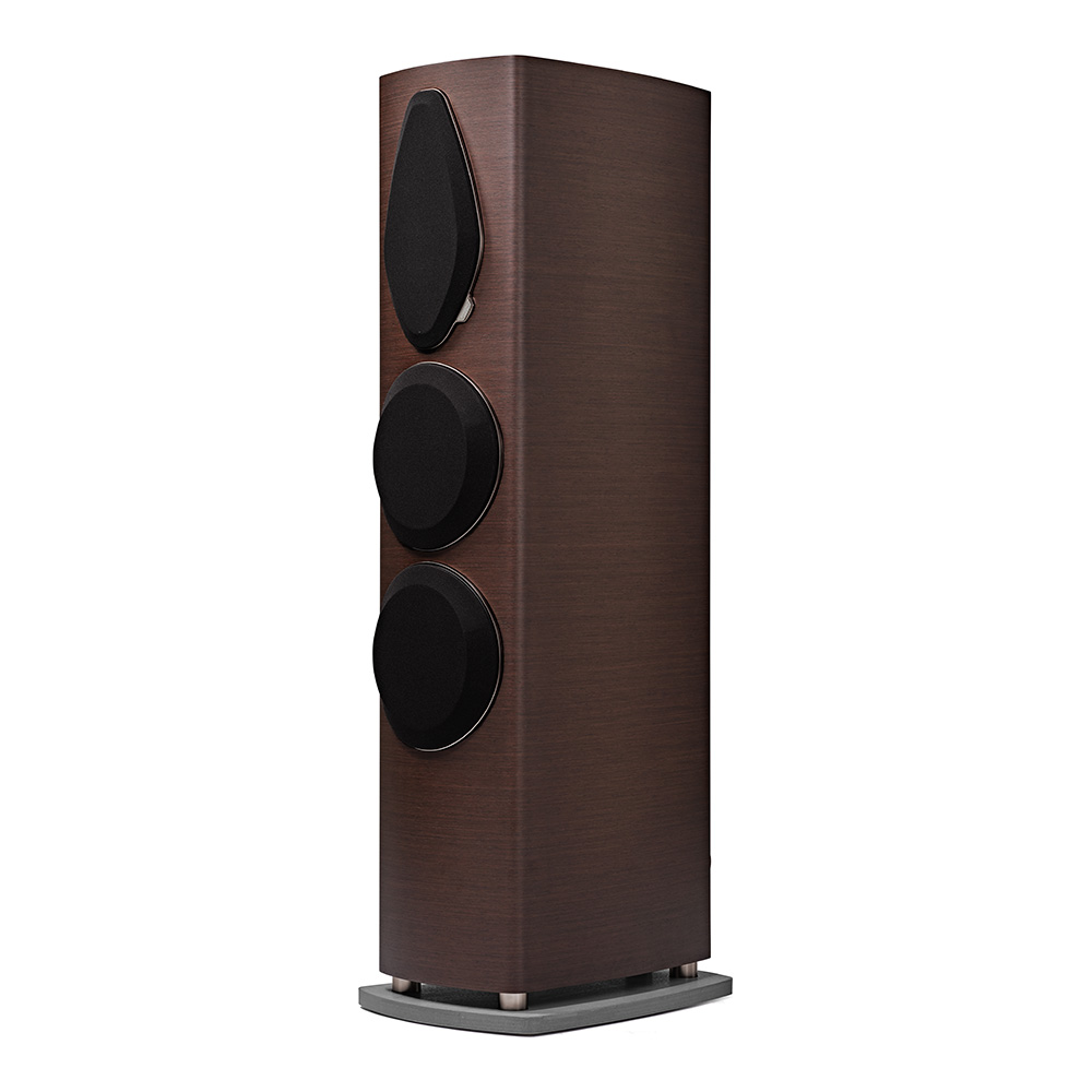 Enceinte colonne Sonus faber Sonetto VIII G2 wengé avec grille