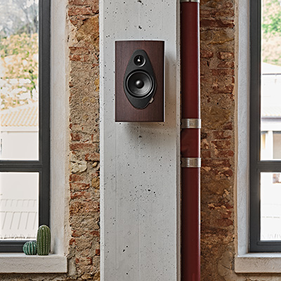 Enceinte murale Sonus faber Sonetto Wall G2 wengé vue 2