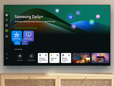 Hub personnalisé Samsung Daily plus