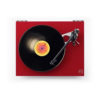 Rega Planar 3 Rouge laque Elys 2 MM Vue du dessus