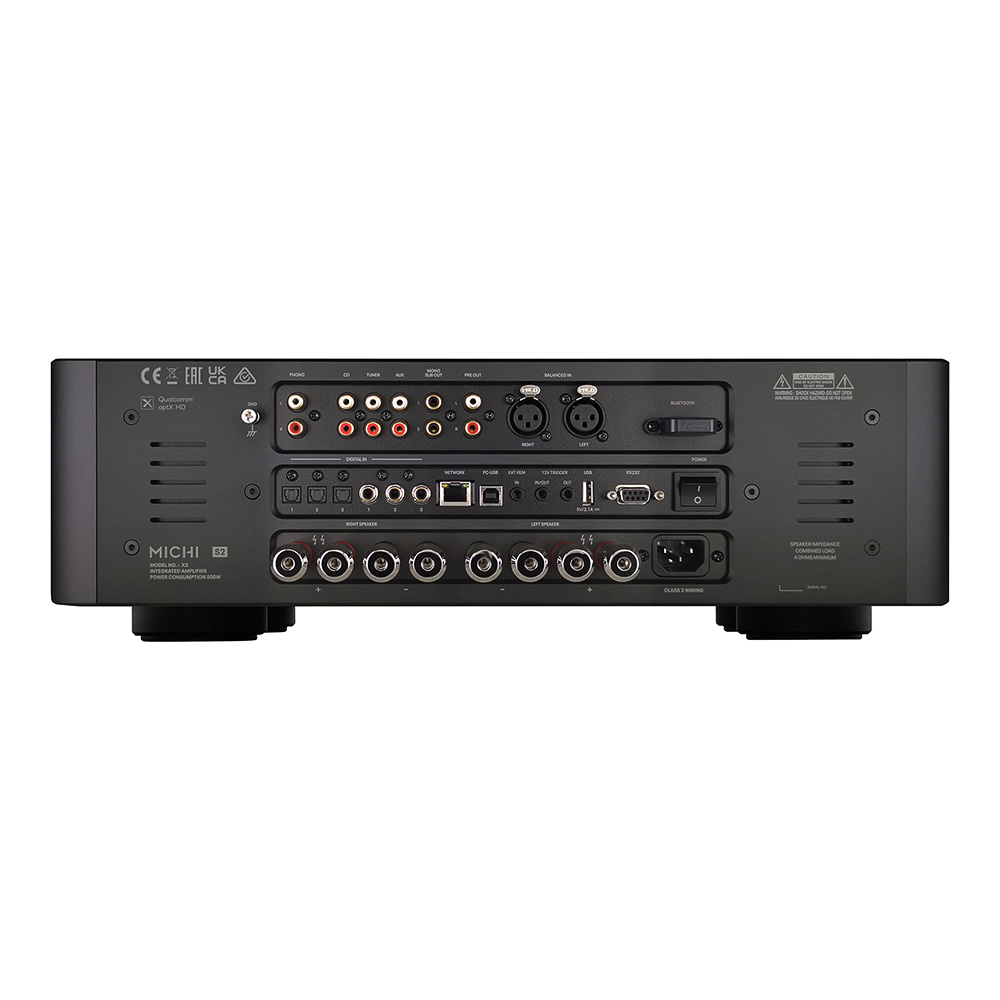 Rotel Michi X3 Series 2 face arrière