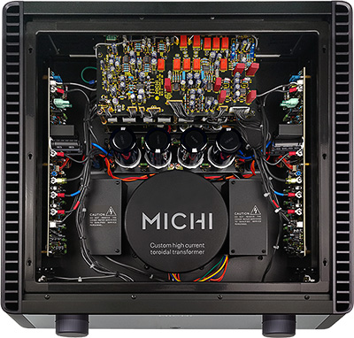 Rotel Michi X3 Series 2 vue interne