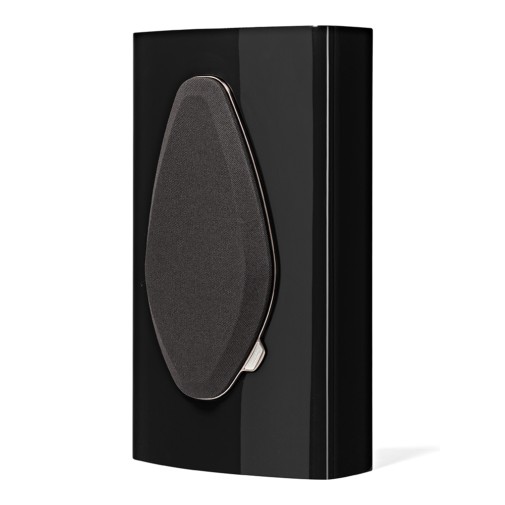 Sonetto Wall G2 noir laqué avec grille