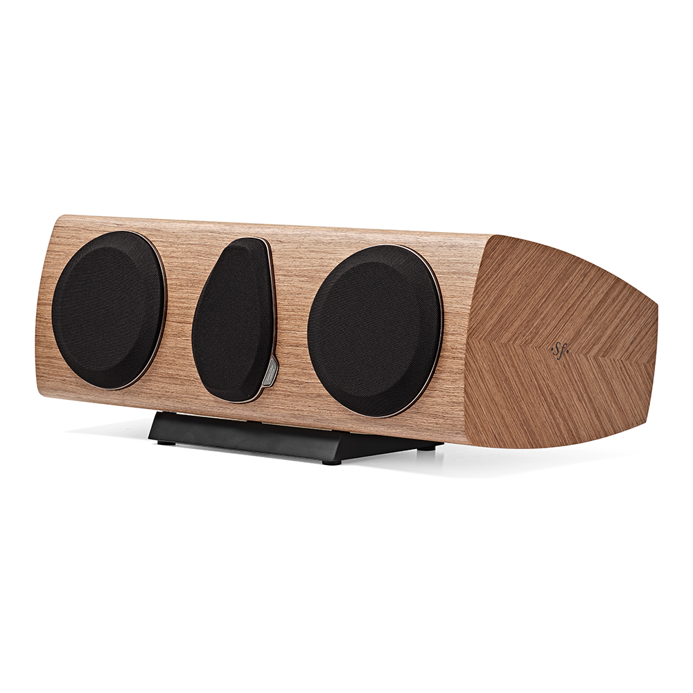 Sonus faber Sonetto Center G2 noyer avec grilles