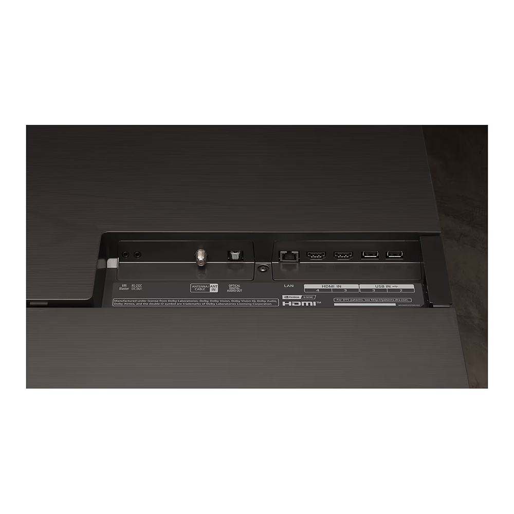 Téléviseur LG OLED83C46LA connectique