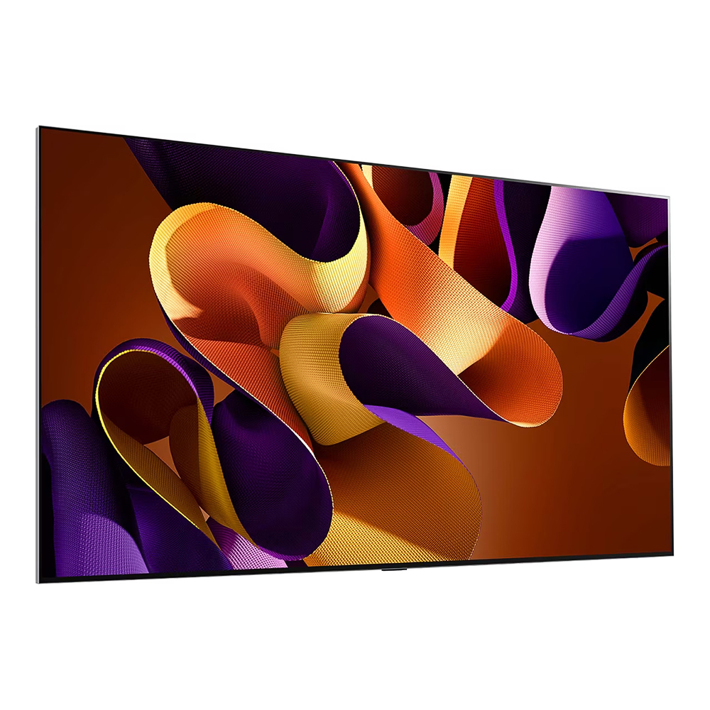 Téléviseur LG OLED83G45LW vue orientée vers la droite