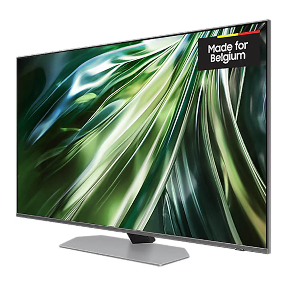 Téléviseur Samsung QE43QN90D vue orientée vers la gauche