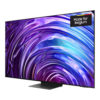 Téléviseur Samsung QE65S95D orienté vers la gauche