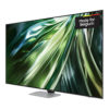 Téléviseur Samsung QE75QN93D vue orientée vers la gauche