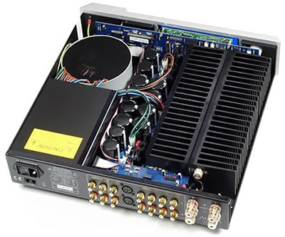 Composants de qualité de l'amplificateur intégré Audia Flight Two Integrated Amplifier MK3