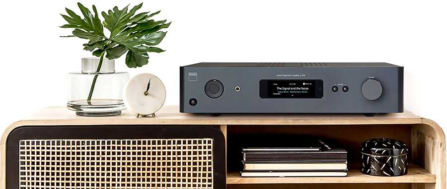 Design et interface du NAD C 379