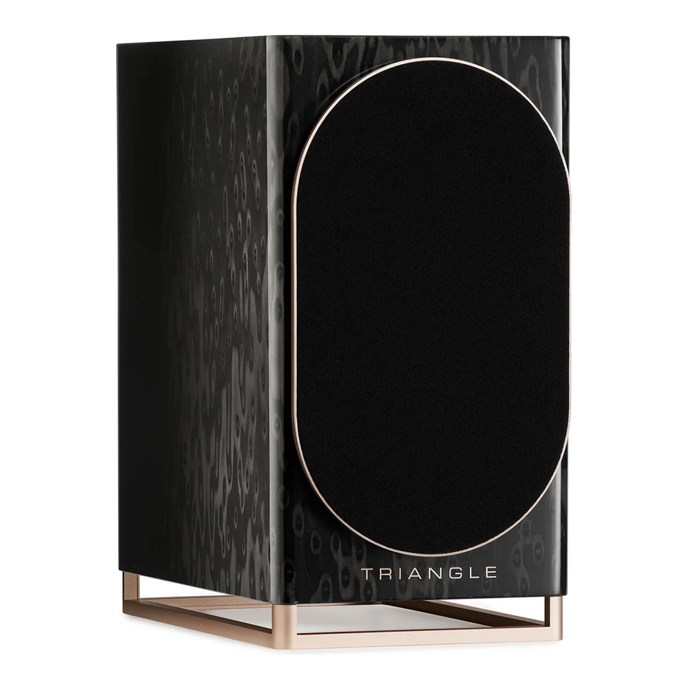 Enceinte Triangle Capella finition étoile noire avec grille