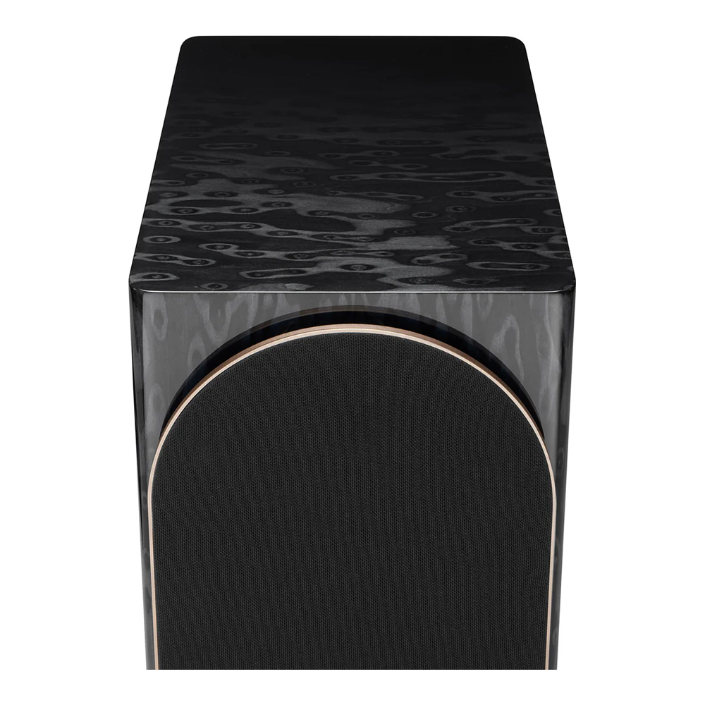 Enceinte Triangle Capella finition étoile noire vue du dessus
