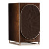 Enceinte Triangle Capella finition nébuleuse brune avec grille