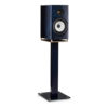 Enceintes Triangle Capella finition bleu astral sur pied