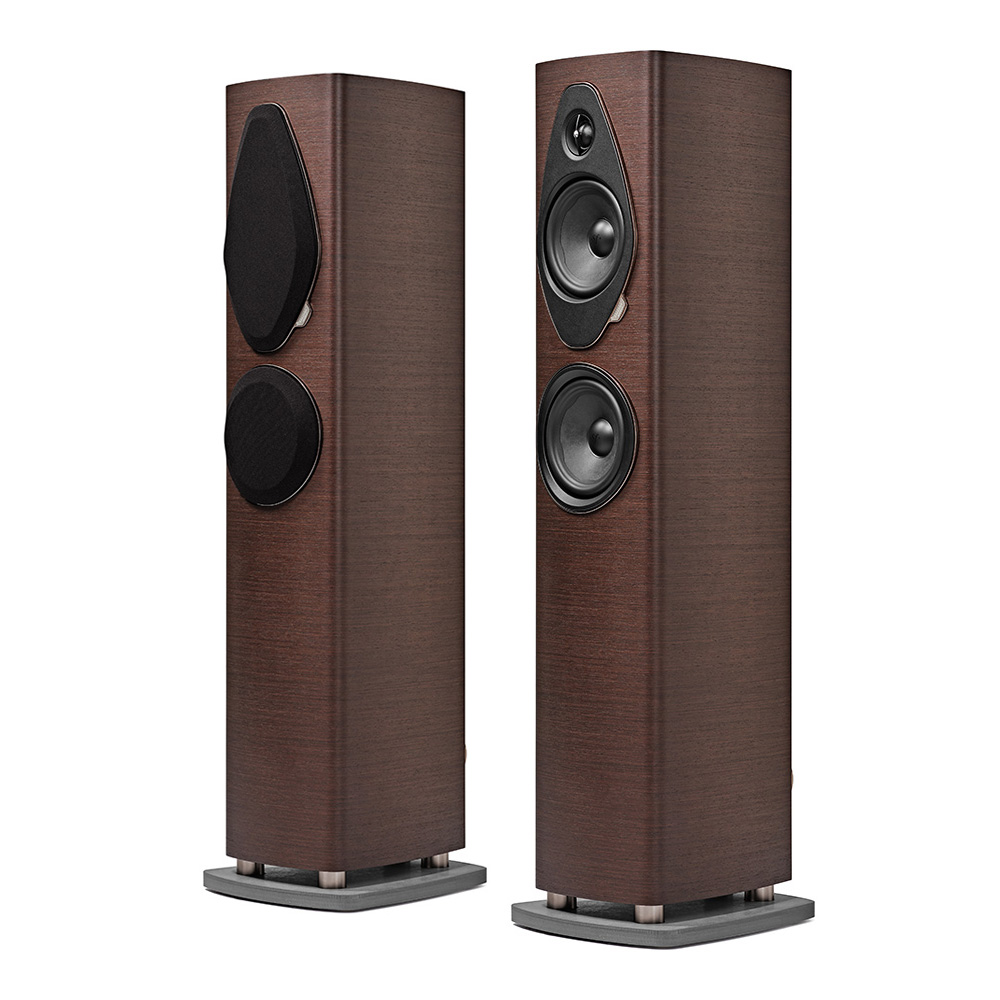 Enceintes colonnes Sonus faber Sonetto III G2 wengé