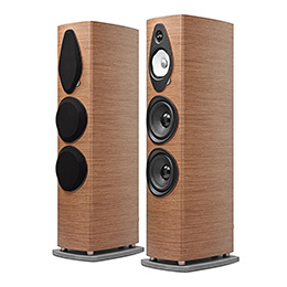 Enceintes colonnes Sonus faber Sonetto VIII G2 noyer