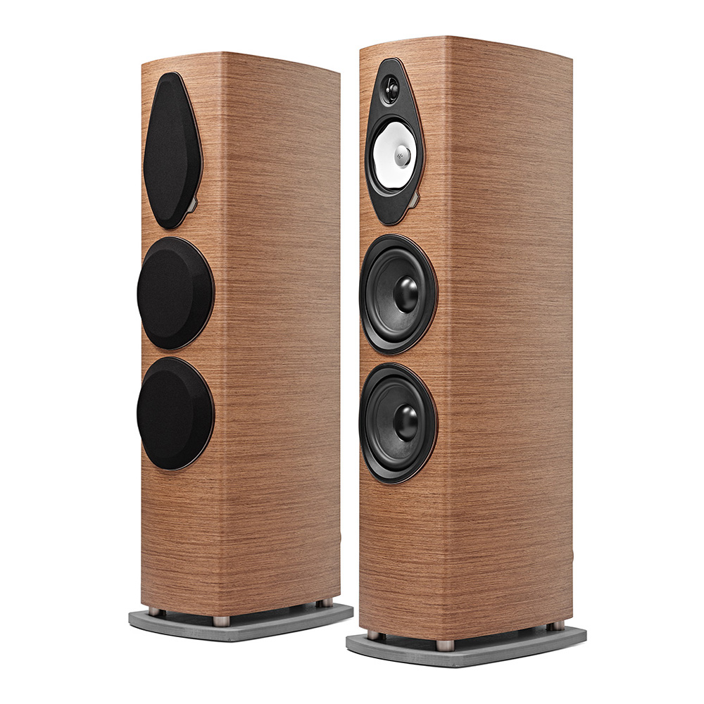 Enceintes colonnes Sonus faber Sonetto VIII G2 noyer
