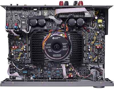 Transformateur torique surdimensionné du Cambridge Audio CXA81 Mk II