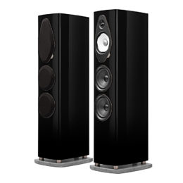 Enceintes colonnes Sonus faber Sonetto V G2 noir laqué