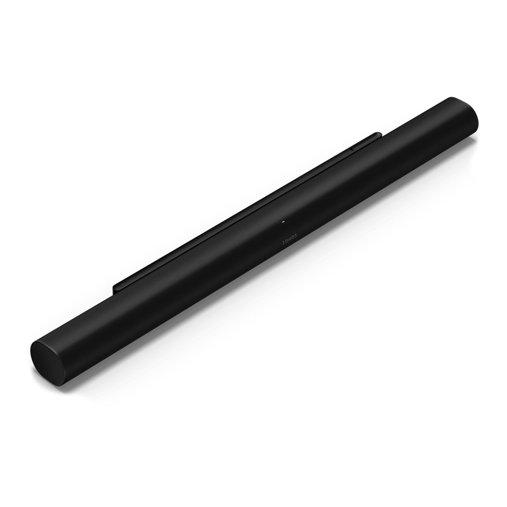 Barre de son Sonos Arc Ultra noire vue orientée gauche 2