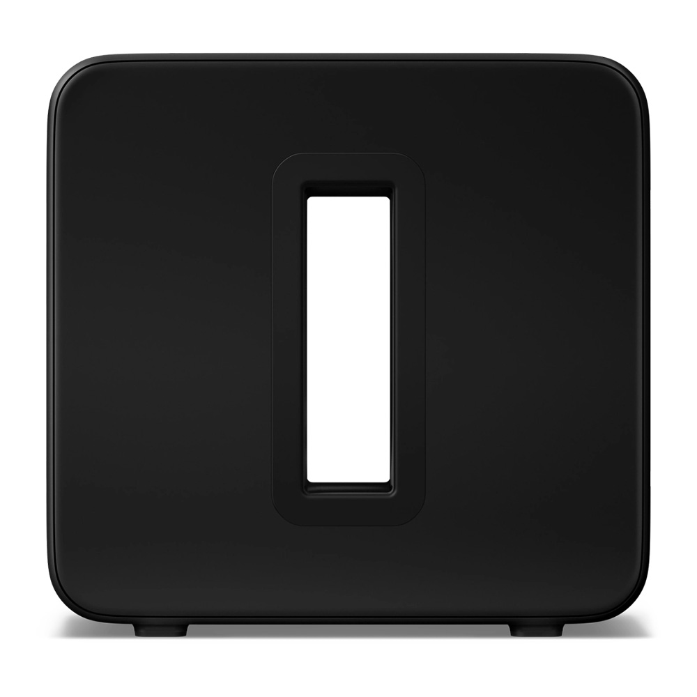 Caisson de basses sans fil Sonos Sub 4 noir face arrière