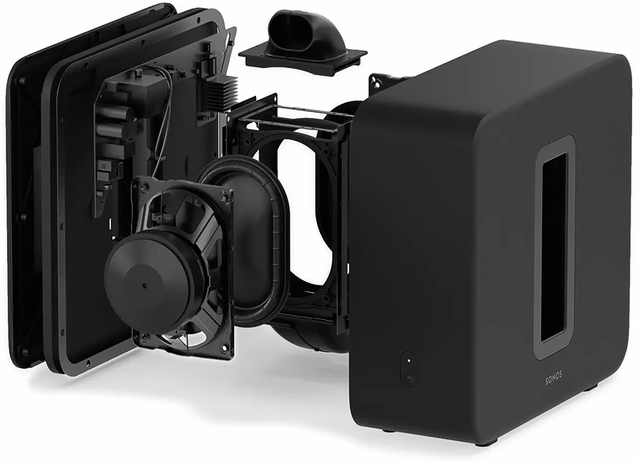 Conception du caisson de basses sans fil Sonos Sub 4