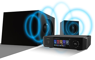 Double sortie subwoofer du DMP A10