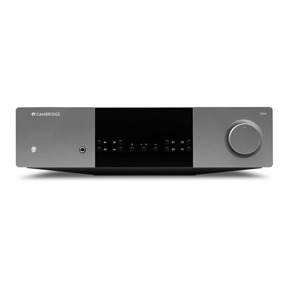 Face avant de l'amplificateur intégré Cambridge Audio EXA100