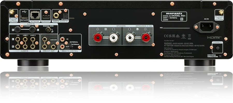 connectique du Marantz Model 60n