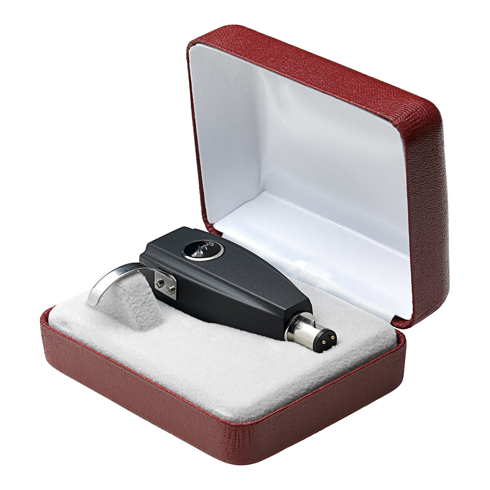 Cellule phono MC Ortofon SPU 1 E vue dans son étuis de transport
