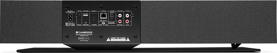 Connectique du Cambridge Audio Evo One