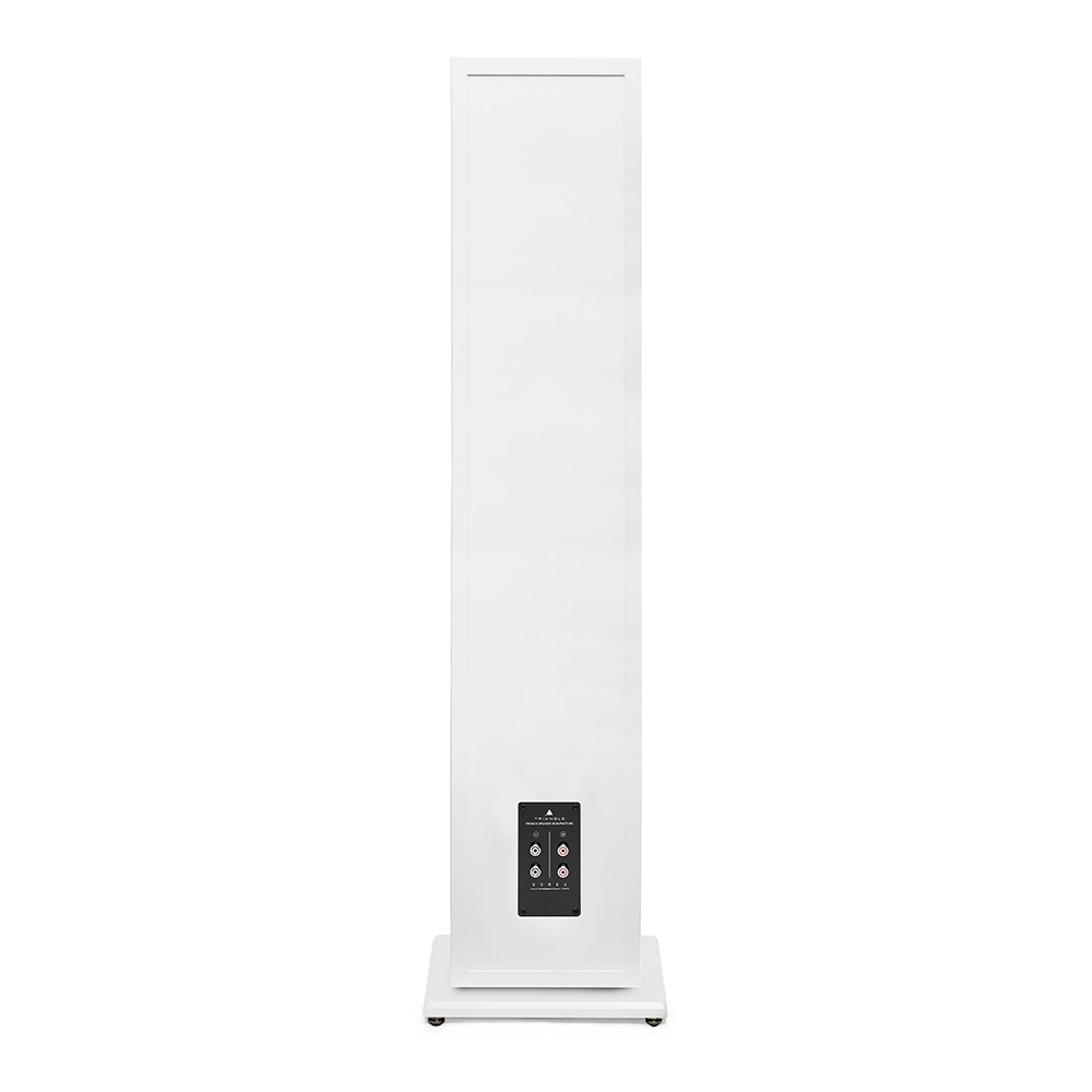 Enceinte colonne Borea BR10 blanc face arrière