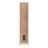 Enceinte colonne Borea BR10 chêne clair face arrière