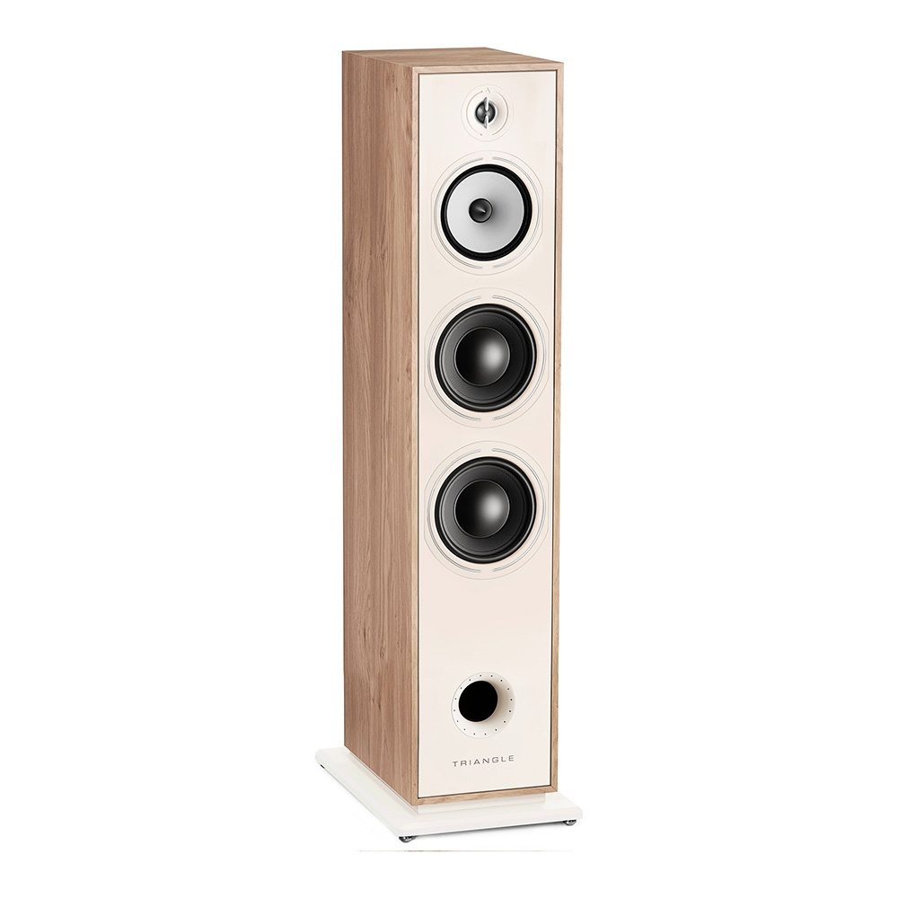 Enceinte colonne Borea BR10 chêne clair